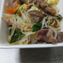 砂肝の野菜炒め