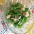 水菜と豆腐とくるみのサラダ