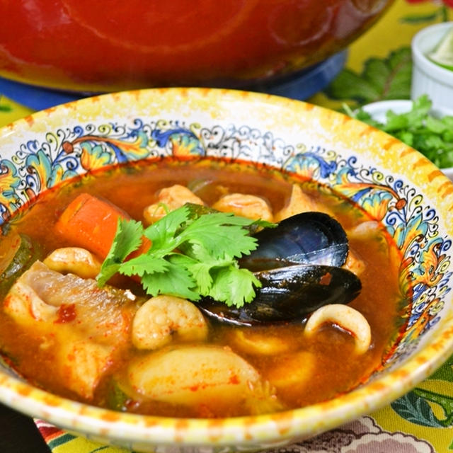 【絶品　メキシカンシーフードスープ】5月5日は　Cinco de Mayo！