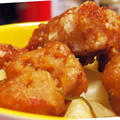 から揚げは食材を問わない ~ Fried soya chunks (Yuzukoshō  flavor karaage)