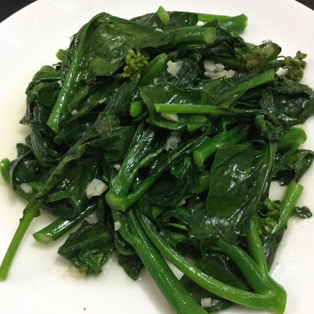 もう一品足りない時は シンガポールの青菜炒め By Sgまーさんさん レシピブログ 料理ブログのレシピ満載