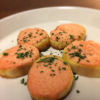 博多名物めんたいフランスならぬ...めんたい麩ランス。