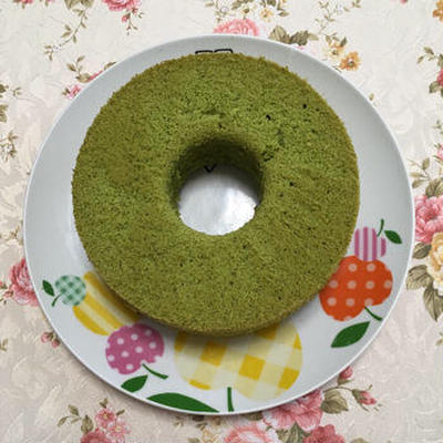 抹茶シフォンケーキ 
