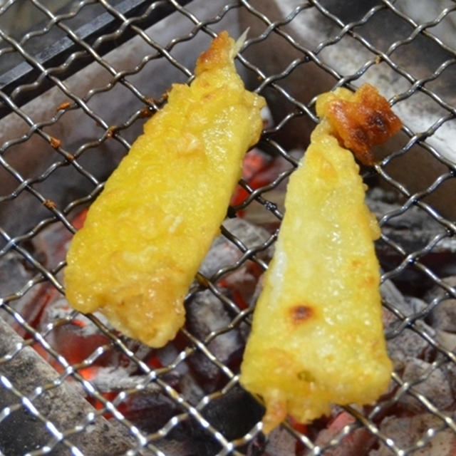 お総菜のキスの天ぷら の炭火焼 By 炭火グルメだんらんさん レシピブログ 料理ブログのレシピ満載