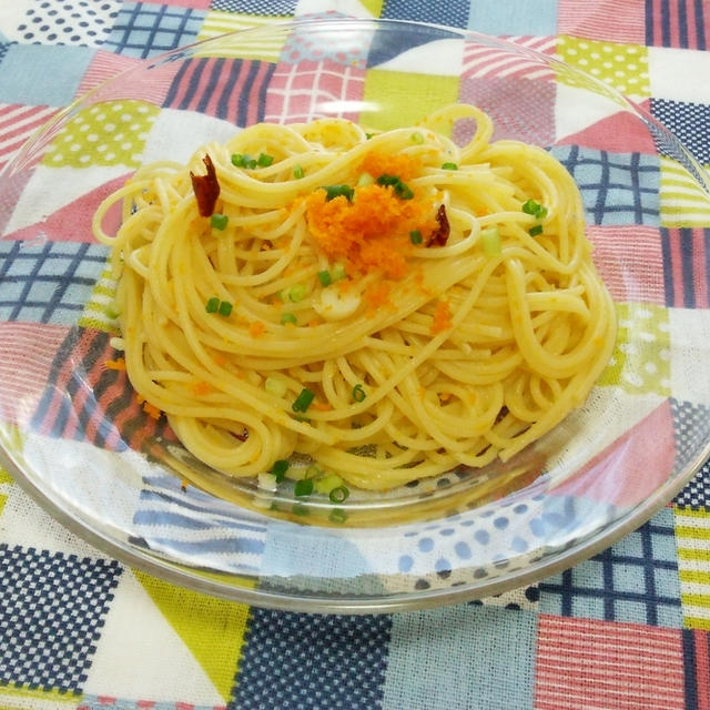 カラスミ風っぽいペペロンチーノ By ケンジさん レシピブログ 料理ブログのレシピ満載
