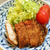 エバラ焼肉のたれ こだわり食感　塩レモン味でとんかつの下味つけてみた♪