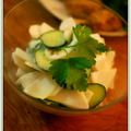 カブときゅうりとクミンのサラダ Turnip, Cucumber and Cumin Salad