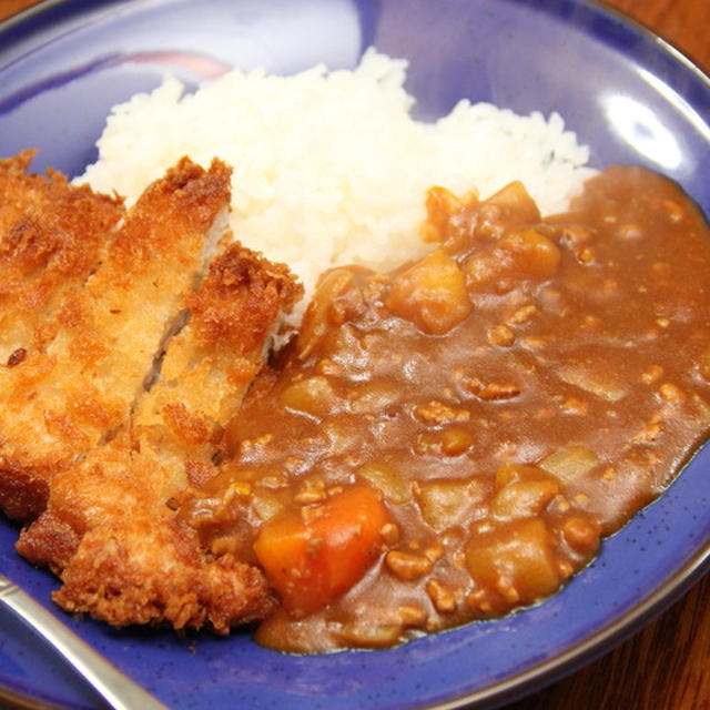 キーマ風カツカレー