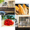ニトリの収納ディスプレイでキッチンシェルフの模様替え～パン焼きはスリムソフトフランスパン by pentaさん