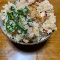 タコ炊き込みご飯