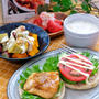 レンジで出来ちゃう＊チキンステーキサンド＊