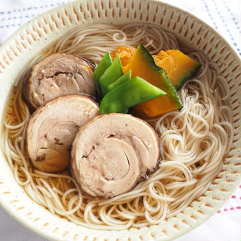 子供が喜ぶ紅茶鶏のにゅうめん