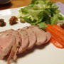 ルクエ　シリコンロースターを使って豚フィレ肉のローストポーク