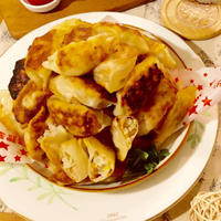 鮭de揚げ焼きギョウザ♪