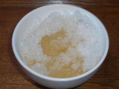 梅酒かき氷
