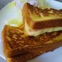 ハムチーズのフレンチトースト。