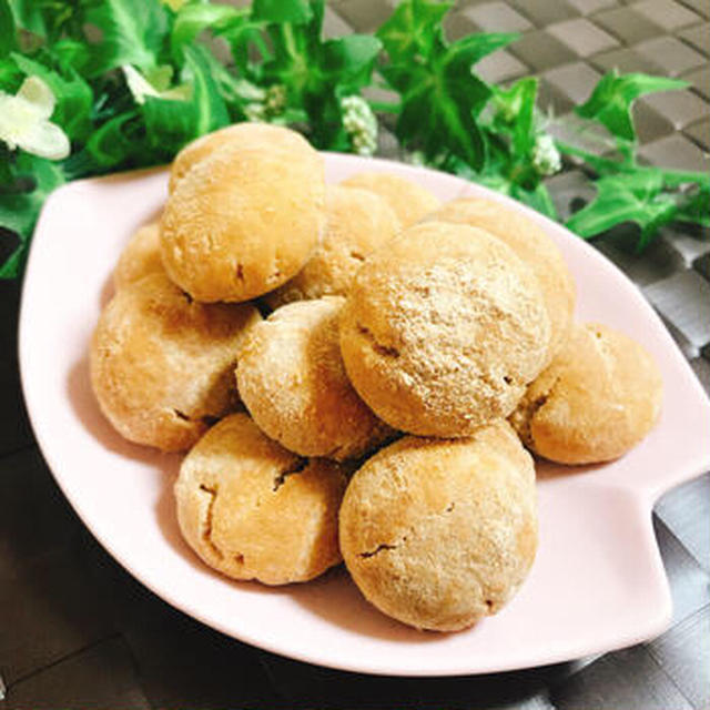 パン屋さんの スノーボールクッキー きなこ味 By みんみさん レシピブログ 料理ブログのレシピ満載