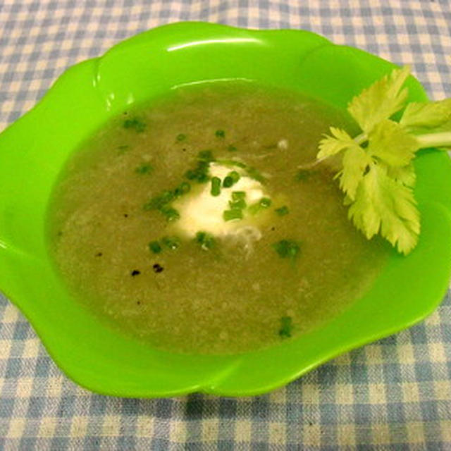セロリのスープ By Ririさん レシピブログ 料理ブログのレシピ満載