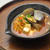 豆腐とアサリ入りのキムチスープ