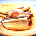 絶品!!秋刀魚のフルーツブランデー炊きと晩ごはん