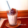 氷コーヒー♡薄まらないカフェオレ♡ミルクハースでセルフサンドイッチな朝ごはん。
