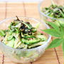 パッパッと10分♪キュウリの香味野菜和え