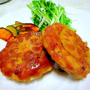  " 照り焼き風つくねバーグ "