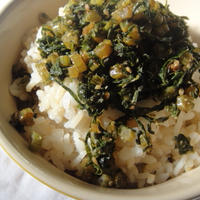 大根菜のご飯