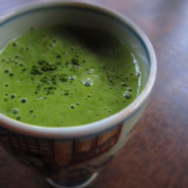 MATCHA Green tea Eggnog 抹茶のエッグノッグ