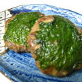 大葉みそバーグ
