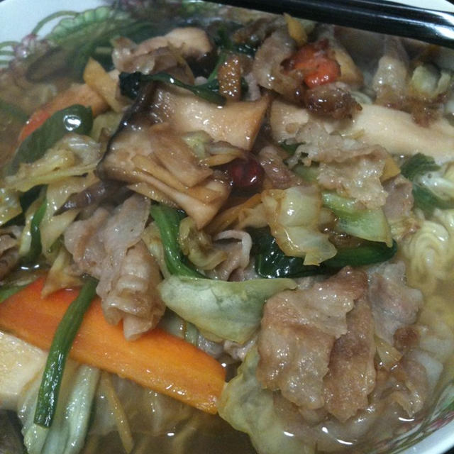 ラーメン。