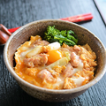 プリプリ食感がたまらない! 鶏のせせり肉の親子丼♪