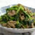 ターツァイと豚肉のわさび醤油炒め