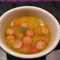 ウインナーとレンズ豆の塩スープ by RIESMOさん