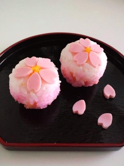 和菓子風♡桜の手毬寿司1