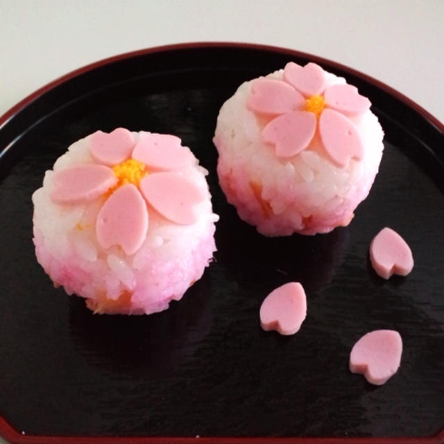 和菓子風♡桜の手毬寿司1