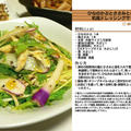 ひのなかぶとささみと水菜の和風ドレッシングサラダ サラダ料理 -Recipe No.1125-