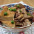 こんにゃくと豚肉と厚揚げの甘辛みそ煮