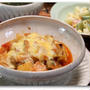 冬野菜とチキンのトマト煮　チーズとろ～り焼き