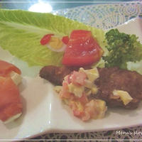 鯖のカレー竜田揚げ＆タコサラダドレッシング・タルタル