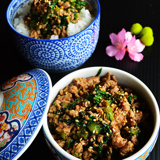 げんかつぎの常備菜　とんかつを菜炒め　8分　簡単　ワンフライパン　　-　スパイス大使　-