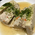 高野豆腐鶏ひき肉挟み煮