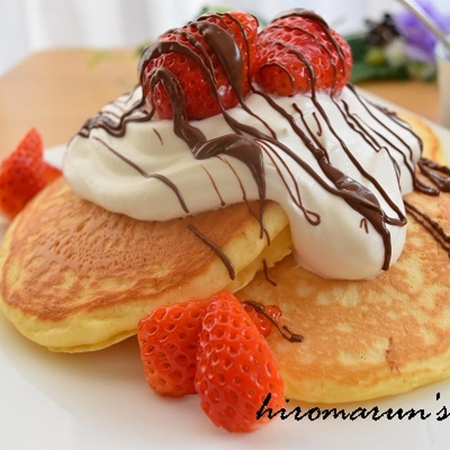 森永ホットケーキミックスで ふわふわホットケーキ By Hiromarunさん レシピブログ 料理ブログのレシピ満載