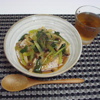 野菜の中華風あんかけ丼（Rice Bowl with Vegetable Toppings）