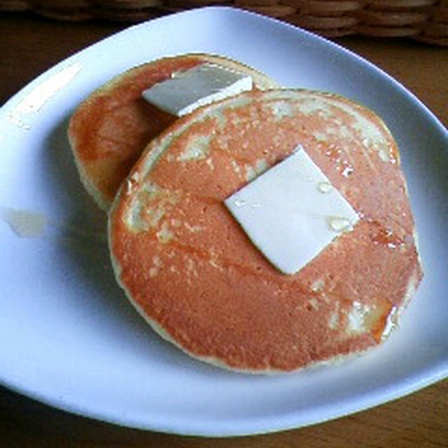 りんごジュースのパンケーキ 牛乳アレルギーでも By Toshieさん レシピブログ 料理ブログのレシピ満載