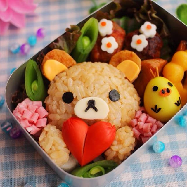 リラックマ うずらの卵のキイロイトリキャラ弁 By まきちゃんさん レシピブログ 料理ブログのレシピ満載