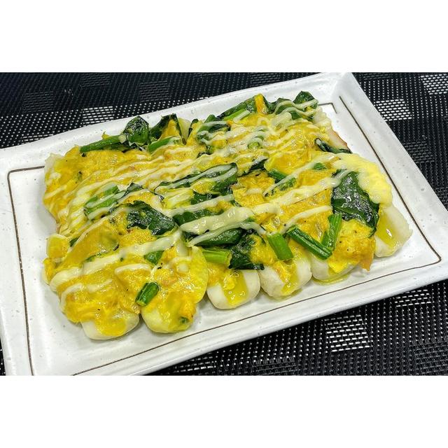 おつまみ用に作りました♪ちくわのツナマヨカレー風味★