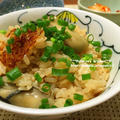 *【recipe】牡蠣の炊き込みご飯* by りょうりょさん