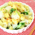 秋冬にオススメ♪スイートチリドレッシングde白菜とさつま芋のサラダ