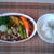 すぐ簡単【デトックス】ゴロゴロ野菜＆納豆のスープカレー　（ミツカンさん☆金の粒納豆）